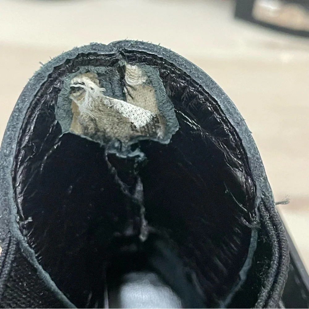 Miu Miu 5T652A Bisonte 2 Nero (Black) Women’s Biker Leather Boots Size 41 Buckle - Picture 16 of 16